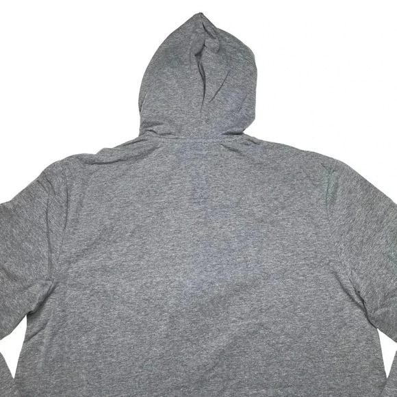 Alfani Mendoza Oxford Heather Grey Full Zip Hooded Mens Sweatshirt Size Large - Picture 10 of 12
